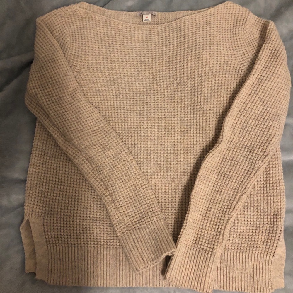 Cozy gap sweater